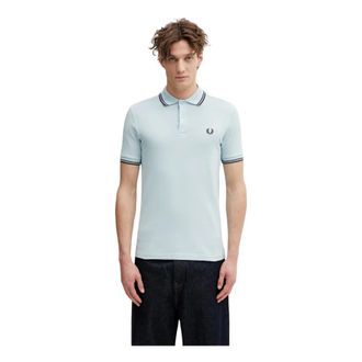 Fred Perry Tops, Heren, Blauw, S, Polo Shirts