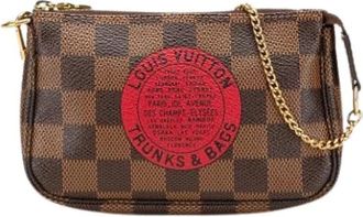 Louis Vuitton Pre-owned Mini Bags, female, Brown, Size: ONE SIZE Pre-owned Pochette Accessoires