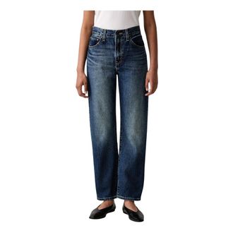 Levi's Dames, Jeans, Blauw, Maat: W27 L30 Katoen