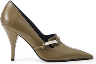 Iceberg Pumps met Hak - Dames - Pumps - Groen - 37 EU - Leer - Schoenen