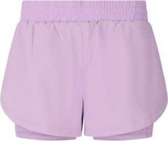ENDURANCE Yarol 2-in-1 Shorts Laufshorts f&uuml;r Damen | lila