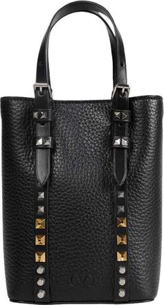 Valentino Garavani Black Logo Mini Crossbody Bag