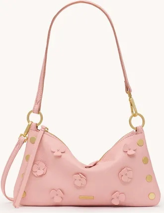 Hammitt Hammitt Kyle Flamingo Flora Brushed Gold Sml