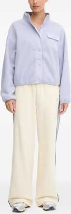 P.E Nation logo-print pocket jacket - women - Recycled Polyester - M - Blue