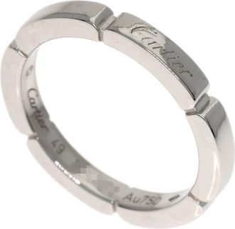 Cartier White Gold (18K) Band Ring (Pre-Owned)