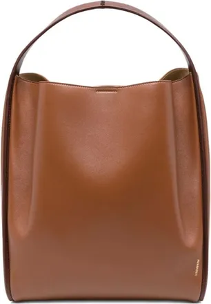 Jil Sander Pivot Tote Bag - female - Jil Sander - Shopping Bags - Brown - ONE SIZE - Bags