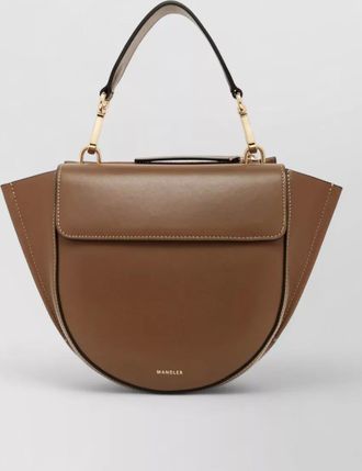 Wandler hortensia mini leather tote bag