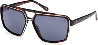Guess GU00076 52V Mens Sunglasses Tortoiseshell Size 61