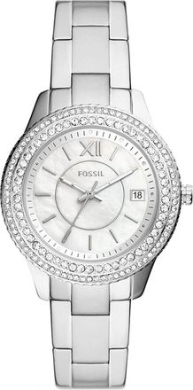 Fossil Womens Stella Silver Dial Watch