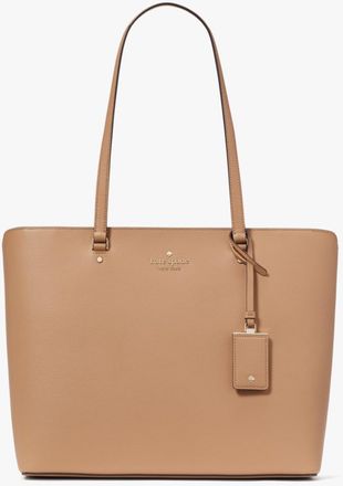 Kate Spade New York Womens Perfect Refined Grain Leather Large Tote - Brown - One Size
