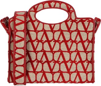 Valentino Le Troisi&egrave;me Toile Iconographe Small Shopping Bag