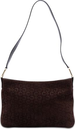 Celine Pre-owned Celine C Macadam Suede Shoulder Bag Ladies UMCYWGZ8QZFIP90H