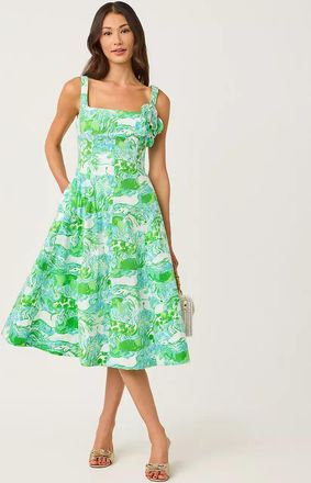 Lilly Pulitzer Nelly Stretch Midi Dress