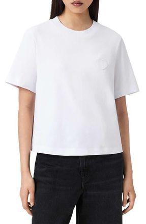 AllSaints Lover Lisa T-Shirt in White at Nordstrom, Size X-Small