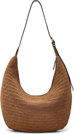 Madewell Essentials Curve Shoulder Womens Handbags Dried Acorn, Suede