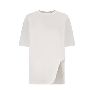 The Attico Oversized T-shirt - female - The Attico - T-Shirts - White - XS - Tops