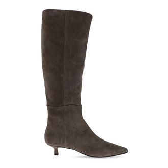 Aeyde Botas de Tac&oacute;n de Ante Sabrina - Shoes - Mujer - Gris - 38 EU