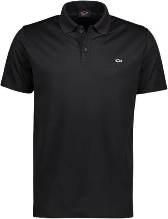 Paul & Shark Jersey Katoen Polo - Heren - Polos - Zwart - S - Katoen - Tops