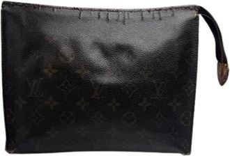 Louis Vuitton Pre-owned Clutches, female, Brown, Size: ONE SIZE Pre-owned Clutch