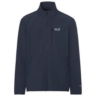 Jack Wolfskin Wild Winds Jacket Softshelljacke f&uuml;r Herren | blau