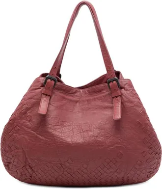 Bottega Veneta Pre-owned Bottega Veneta Large Intrecciato Trimmed Nappa Cesta Tote Ladies 20QVAMRHW93DCLXN