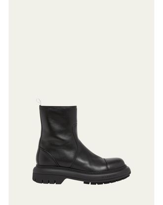 Givenchy Mens Leather Biker Ankle Boots