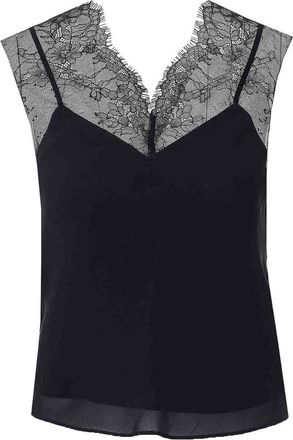 Patrizia Pepe Black Tank Top