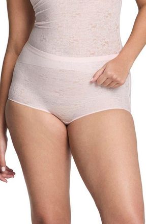 Spanx SPANXsupersmooth Day to Date Night Lace Boyshorts in Rosebud at Nordstrom, Size X-Small