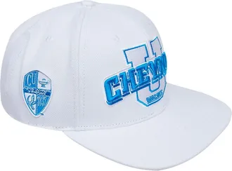 Pro Standard Mens Pro Standard White Cheyney Wolves Evergreen Wool Snapback Hat at Nordstrom
