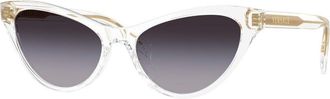 Versace VE4522U 148/8G Womens Sunglasses Clear Size 55