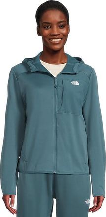 The North Face TNFtm Performance Fleece Full Zip Hoodie Womens Coat Space : 2XL, Fleece/Polyester