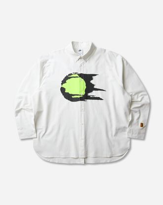 Nike Men s Club Rules Long-Sleeve Oxford Top Summit White