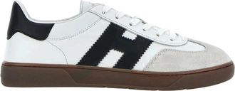Hogan Cool Laced H Sneaker - Heren - Sneakers - Wit - 42 1/2 EU - Leer - Schoenen
