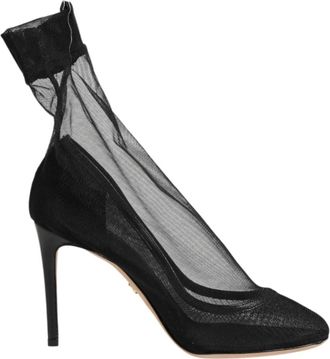 Dolce & Gabbana Short Boots - Dames - Pumps - Zwart - 36 EU - Leer - Schoenen