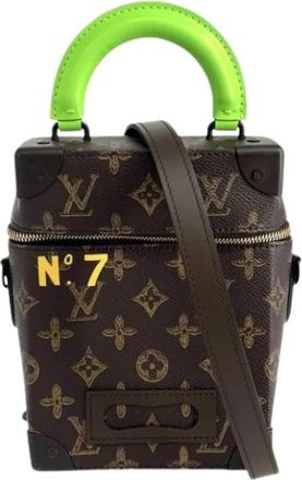 Louis Vuitton Pre-owned Mini Bag - Heren - Vintage Mini Tas - Bruin - ONE Size - Vintage