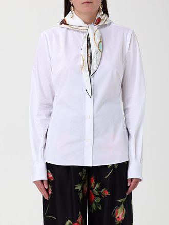 Dolce & Gabbana Camicia classica Dolce & Gabbana in cotone stretch con foulard
