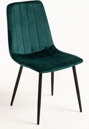 Regalos Miguel Sillas Comedor - Silla Liny Terciopelo - Verde