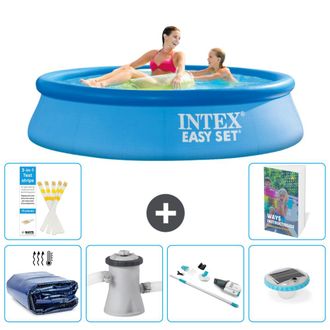 Intex Piscina Easy Set Redonda - 244x61 Cm - 7-piezas S81