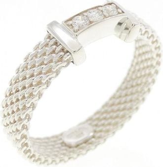 Tiffany & Co. Silver 925 Band Ring (Pre-Owned)