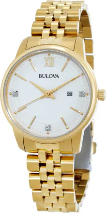 Bulova Crystal Quartz Ladies Watch 97P155