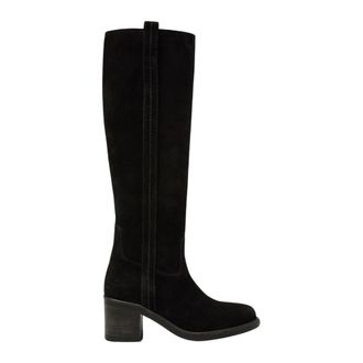 VIA VAI Flo Helen zwarte hoge laarzen - Dames - Laarzen met Hak - Blauw - 41 EU - Su&egrave;de - Schoenen