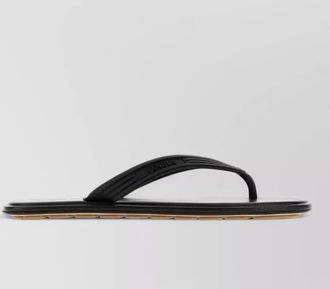 Bottega Veneta rubber thong sandals