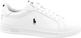 Ralph Lauren Sneakers - Heren - Sneakers - Wit - 46 EU - Leer - Schoenen