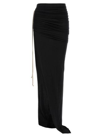 Rick Owens Womens Soft Edfu Skirt