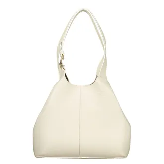Coccinelle Bianco Leather Women Womens Handbag