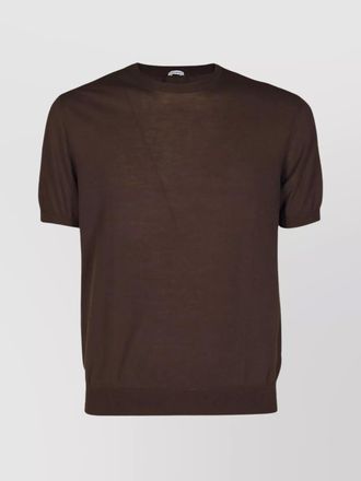 Tシャツ・カットソー MALO BROWN COTTON T-SHIRT Malo Brown Cotton T-Shirt from $245.00 - on Stylight