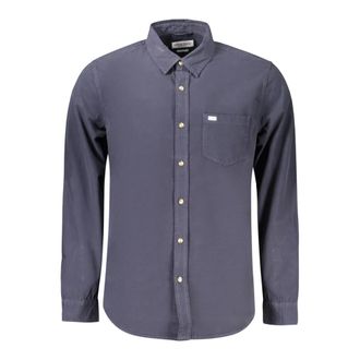 Guess Heren, Overhemden, Blauw, Maat: XL