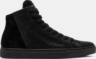Crime London HIGH TOP MINIMAL BLACK