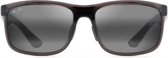 Maui Jim Huelo Zonnebrillen - Dames - Zonnebrillen - Grijs - 58 MM - Nylon - Accessoires