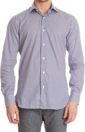 Barba Blouses & Shirts - Heren - Casual Overhemden - Veelkleurig - 2XL - Katoen - Overhemden